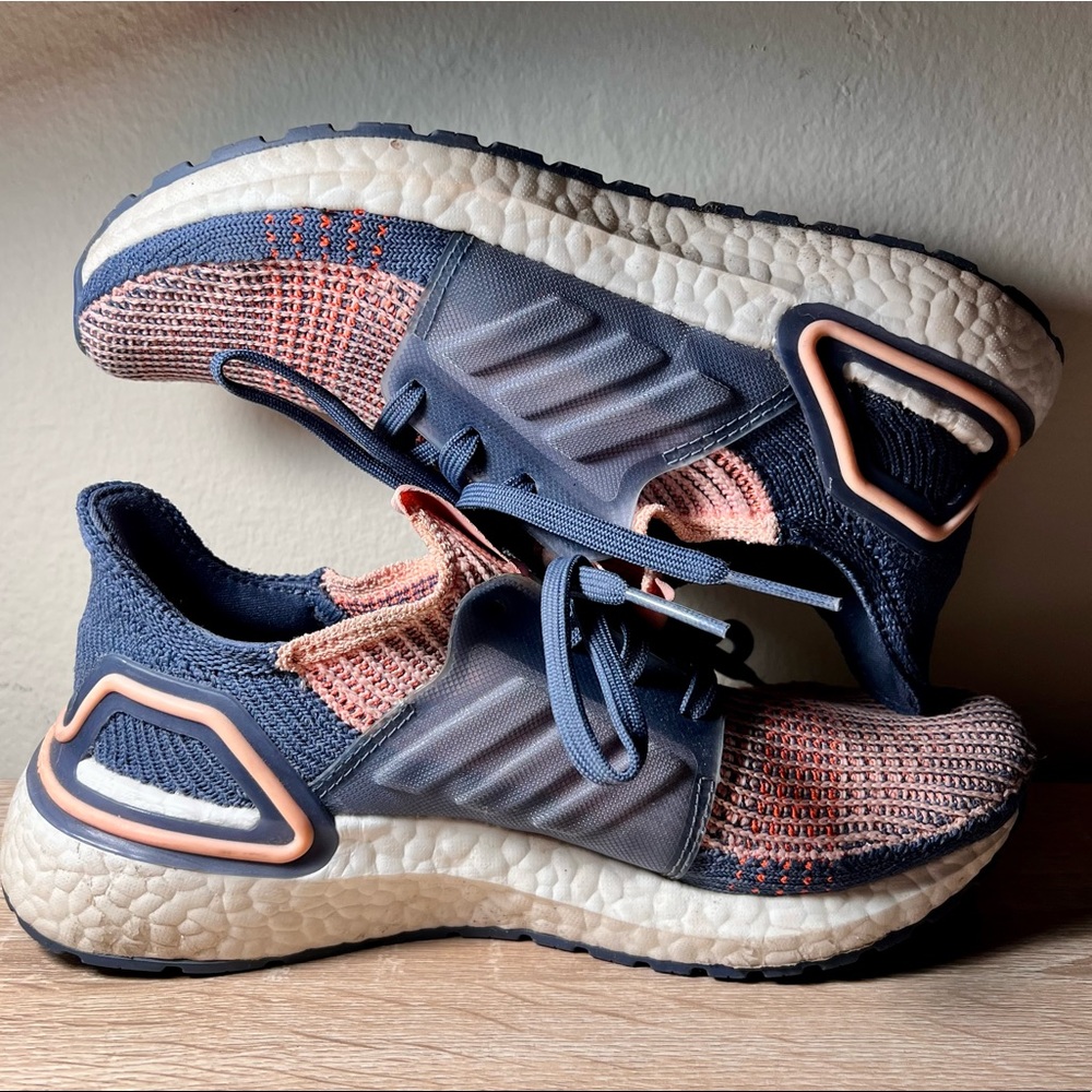 Adidas Ultra Boost 19 Sneaker Running Shoe in ‘Glow Pink’ (W)